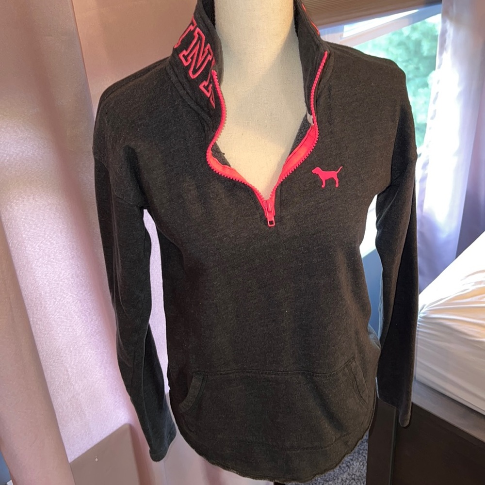 PINK quarter zip